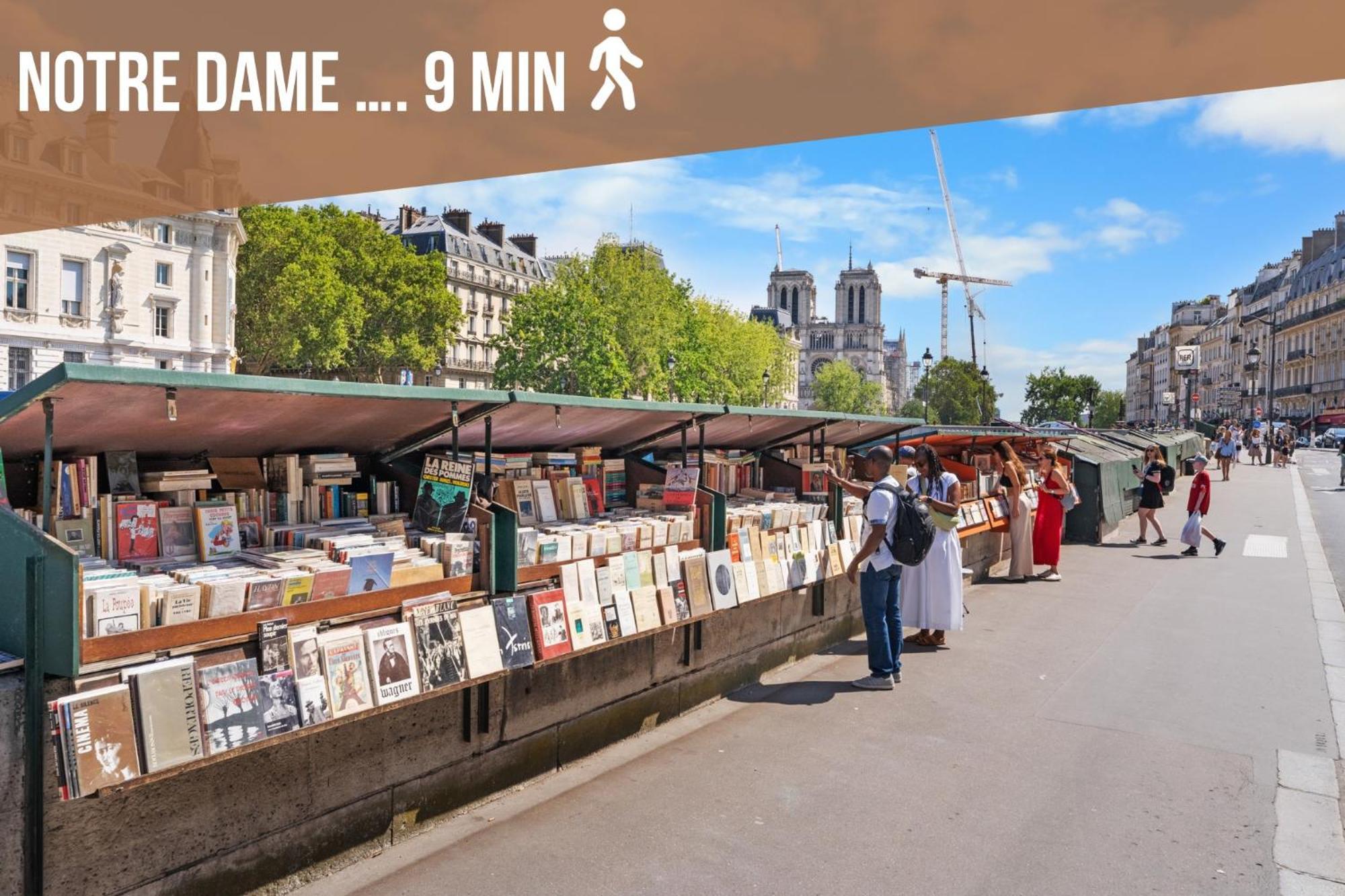 Appartement Cosy A 9 Min A Pied De La Cathedrale Notre Dame Paris Ngoại thất bức ảnh